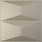 Ekena Millwork 11 7/8in. W x 11 7/8in. H Aberdeen EnduraWall Decorative 3D Wall Panel Covers 0.98 Sq. Ft. WP12X12ABCSV - alternate 1